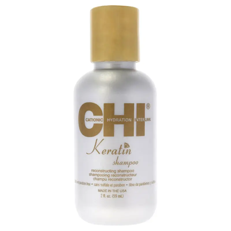 CHI Keratin Reconstructing Shampoo by CHI for Unisex - 2 oz Shampoo