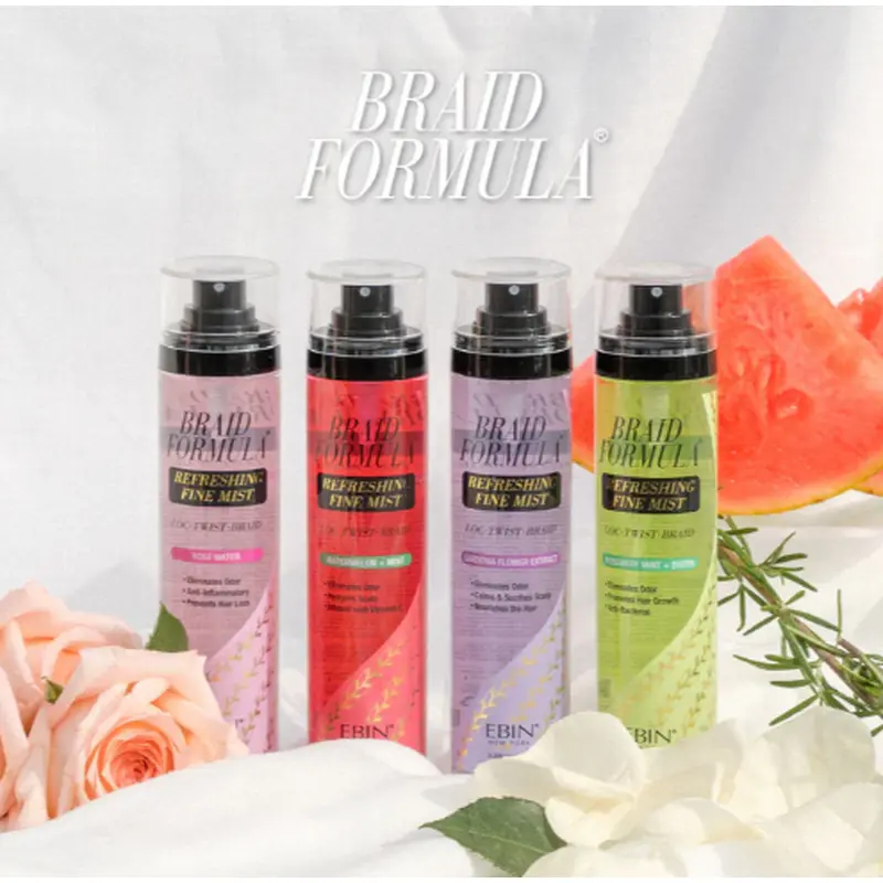 Ebin Braid Formula Refreshing Fine Mist 3.38 oz/100ml