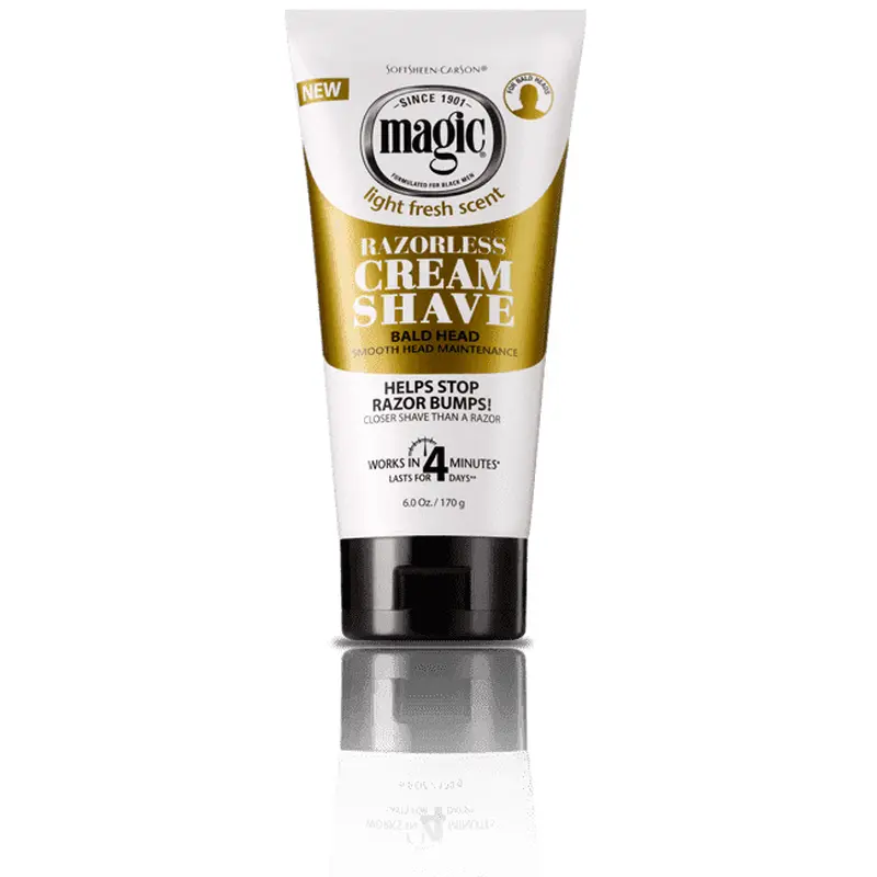 Magic Razorless Shaving Cream - Bald Head Maintenance