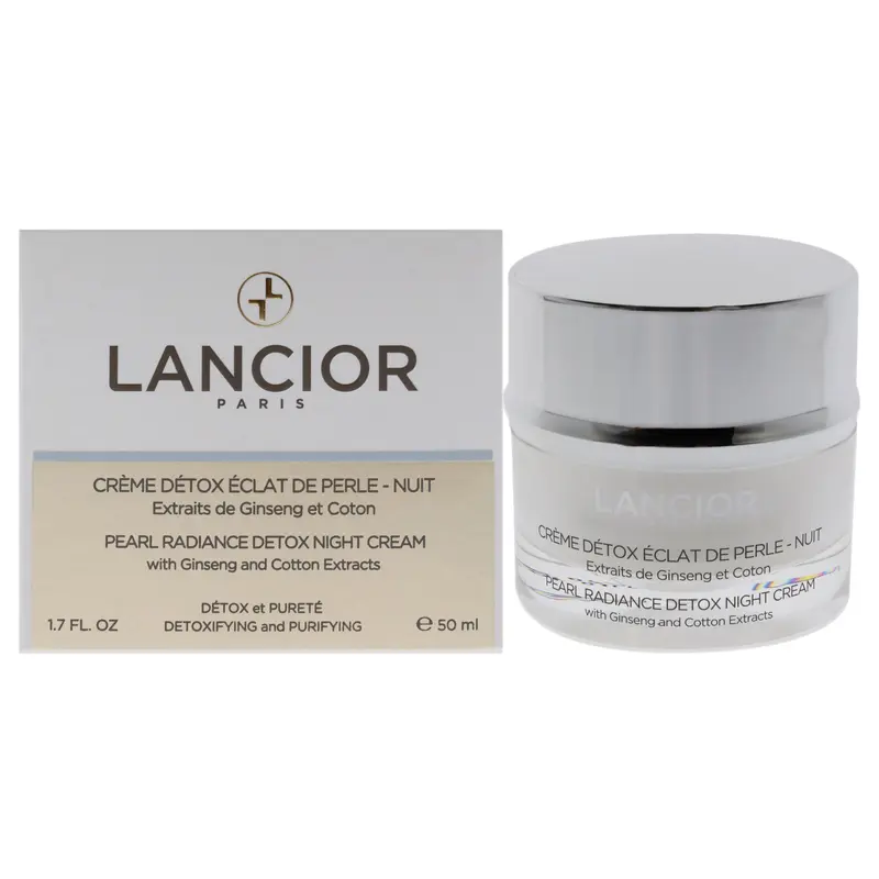Lancior Pearl Radiance Detox Night Cream by Lancior for Unisex - 1.7 oz Cream