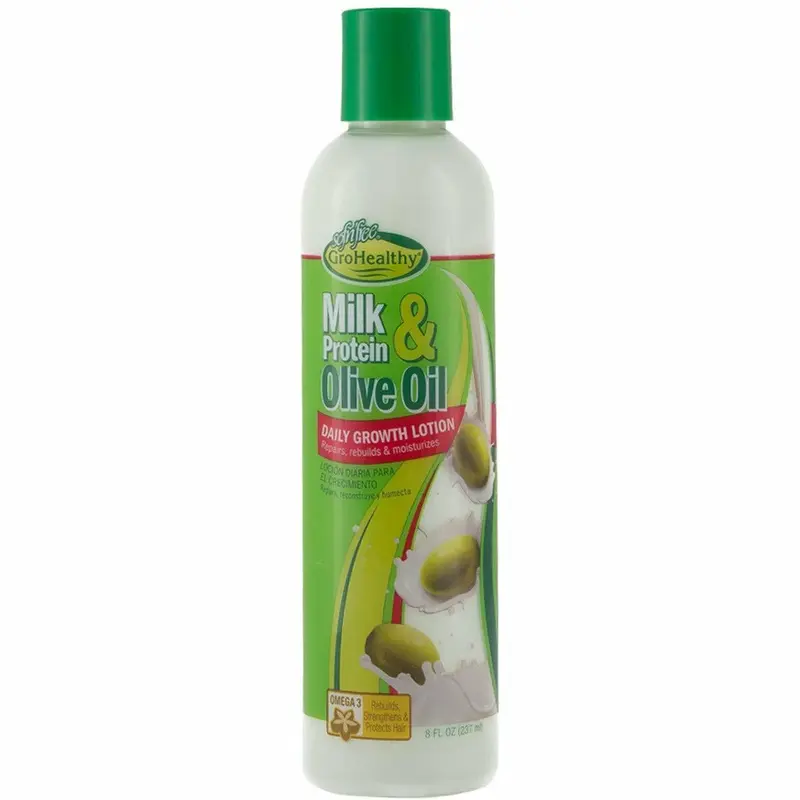 Sof N' Free: Milk Protein & Olive Oil Daily Growth Lotion 8oz