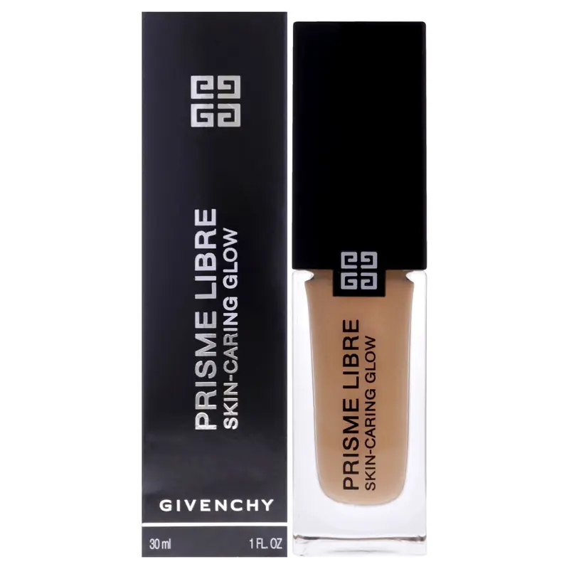 Givenchy Prisme Libre Skin-Caring Glow Foundation - 4-N280 Medium with Warm Undertones by Givenchy for Women - 1 oz Foundation