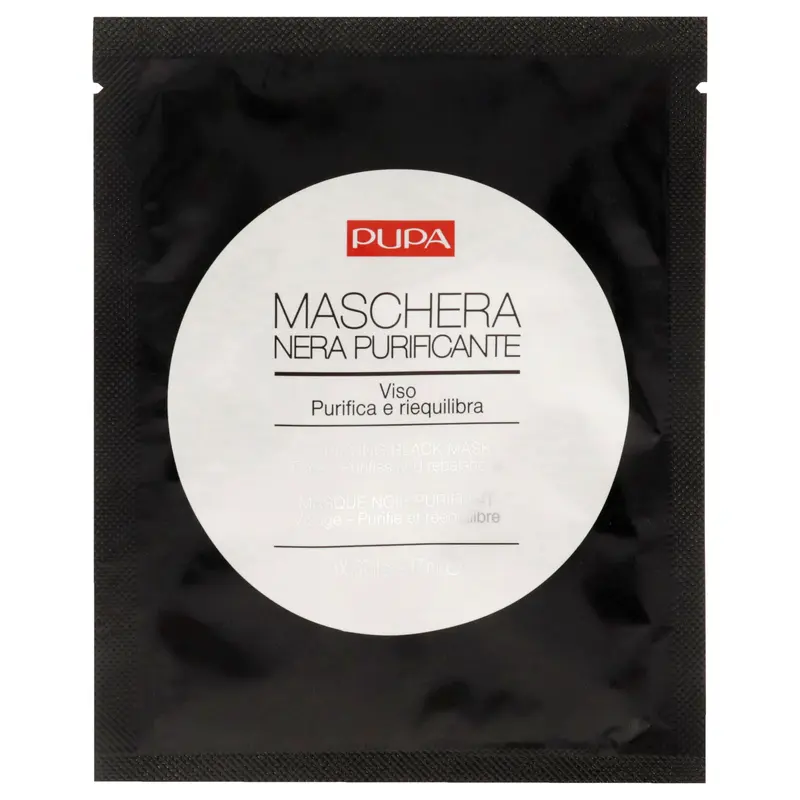 Pupa Milano Purifying Black Mask by Pupa Milano for Unisex - 0.57 oz Mask
