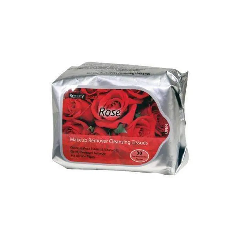 Beauty Treats Makeup Remover Cleansing Tissues - Rose