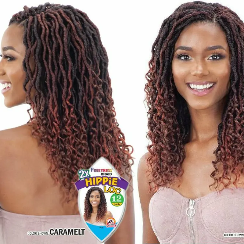 FreeTress: 2X Hippie Loc 12" Crochet Braids - FINAL SALE