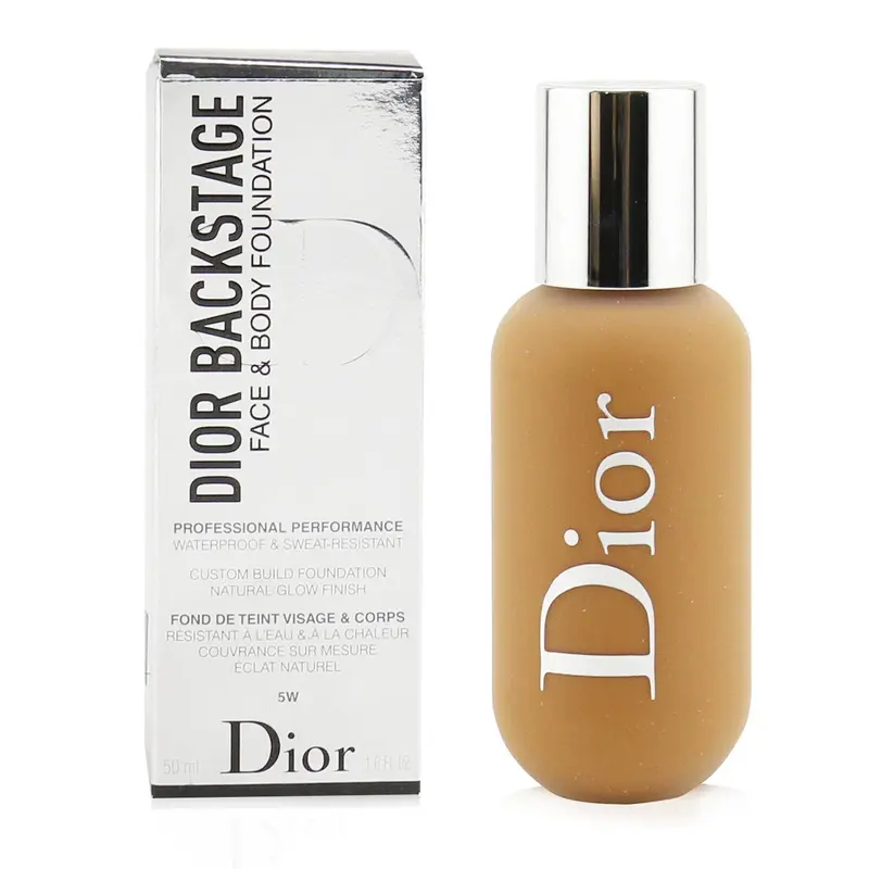 Christian Dior Dior Backstage Face & Body Foundation - # 5W (5 Warm)  50ml/1.6oz