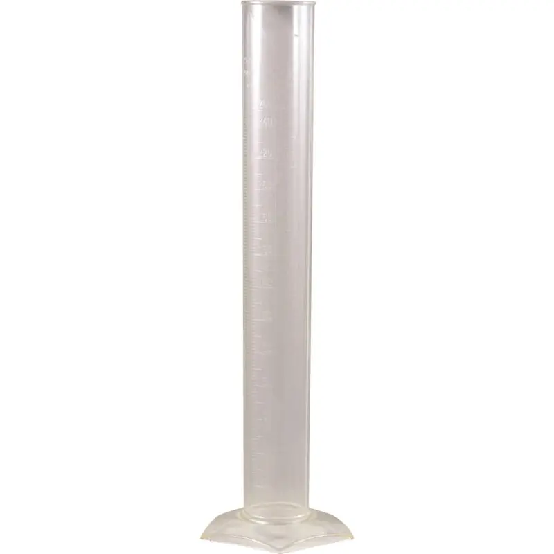 Dispensary & Clinic Items Measuring Cylinder Plastic Clear Graduated 250ml