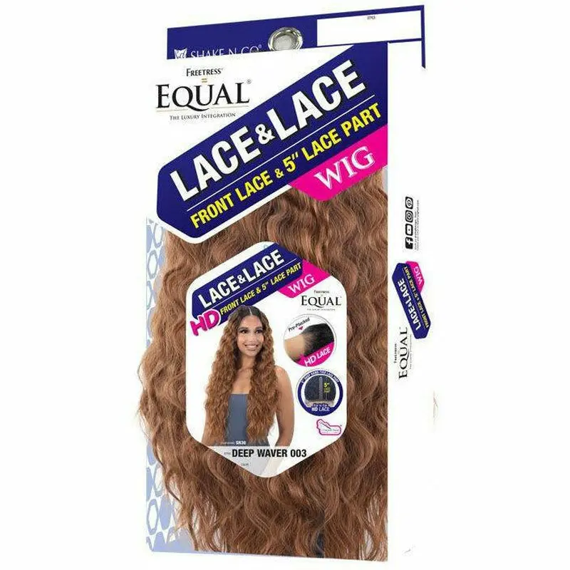 FreeTress: Equal - Deep Wave-003 5" Ear to Ear Front Lace