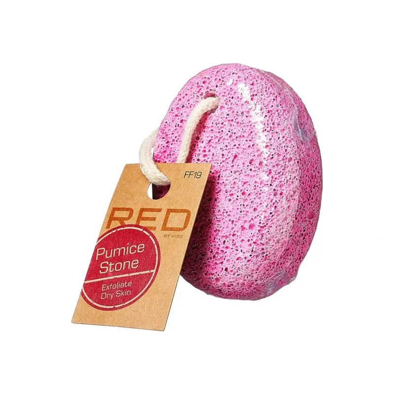 Red by Kiss Pink Exfoliating Pumice Stone