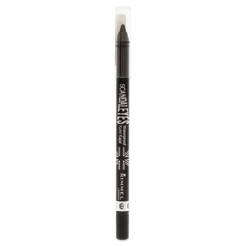 Rimmel London Scandaleyes Waterproof Kohl Kajal Eyeliner - 001 Black by Rimmel London for Women - 0.04 oz Eyeliner