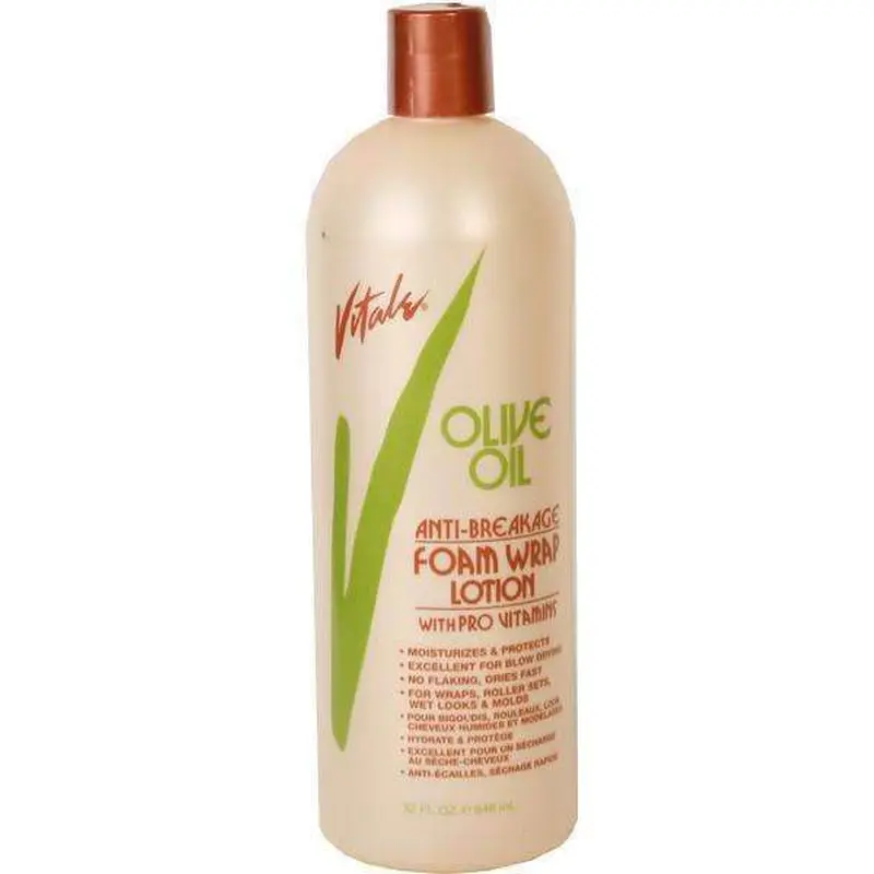 Vitale Olive Oil Anti-Breakage Foam Wrap Lotion 32oz