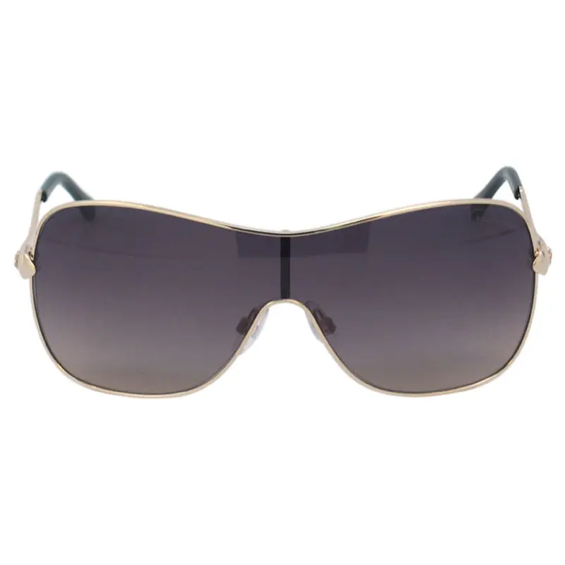 Roberto Cavalli Roberto Cavalli RC793S Agena 28B - Gold/Black/Brown by Roberto Cavalli for Women - 0-0-125 mm Sunglasses