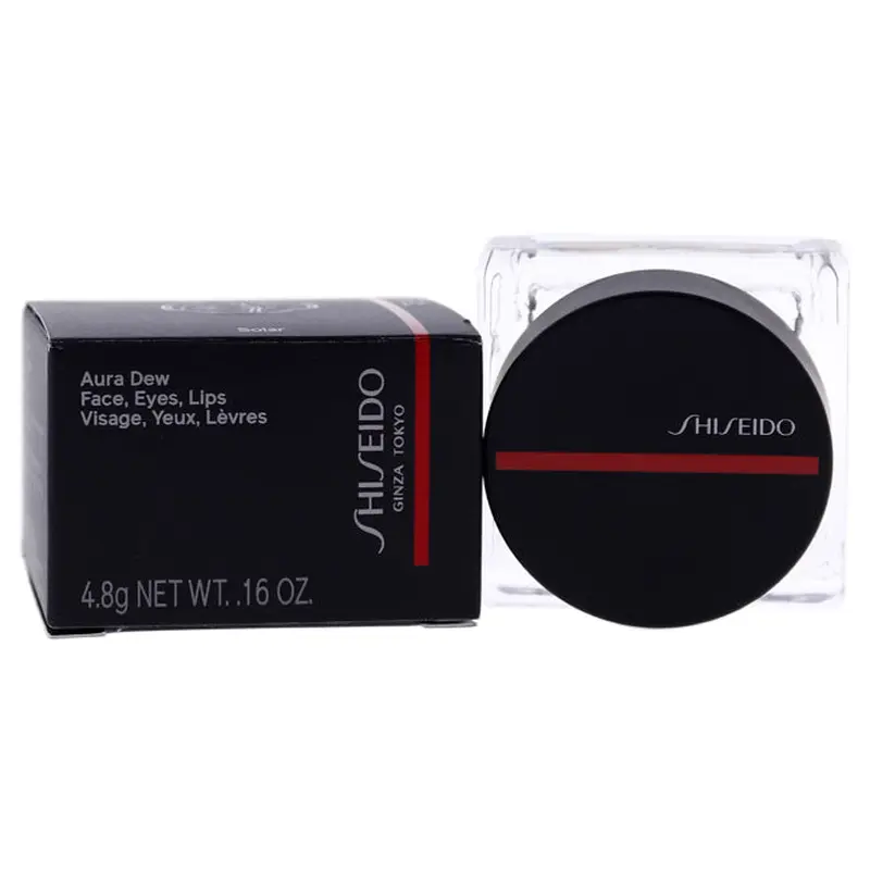 Shiseido Aura Dew Highlighter - 02 Solar by Shiseido for Women - 0.16 oz Blush