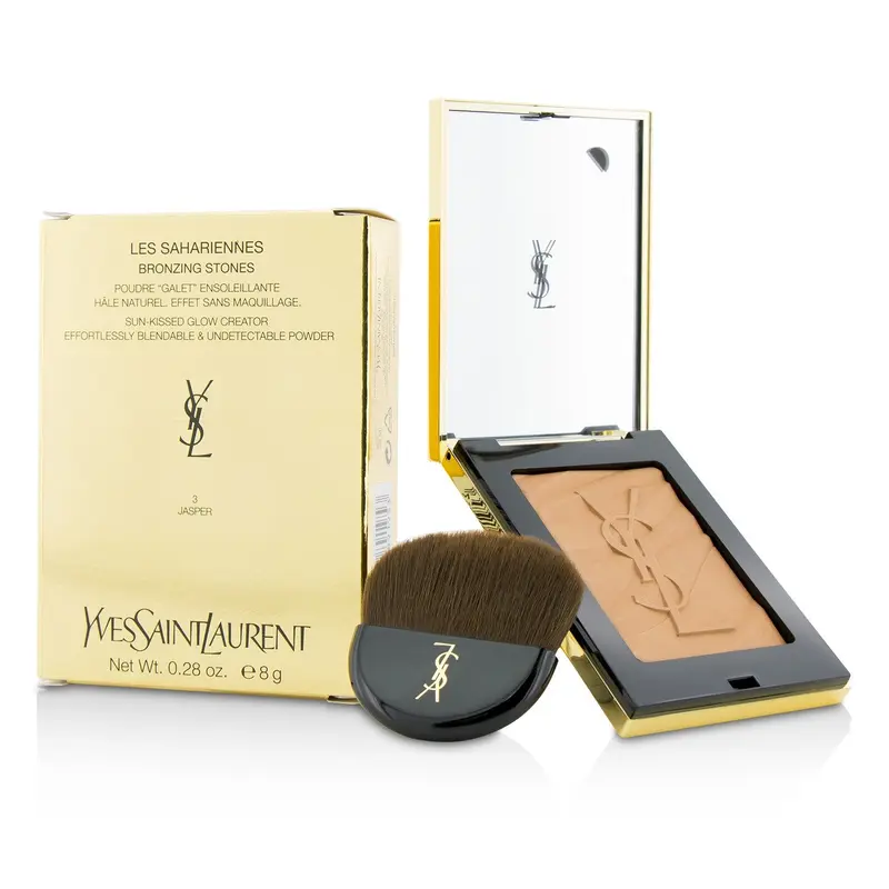 Yves Saint Laurent Les Sahariennes Bronzing Stones Sun Kissed Glow Creator - # 3 Jasper (Deep)  8g/0.28oz
