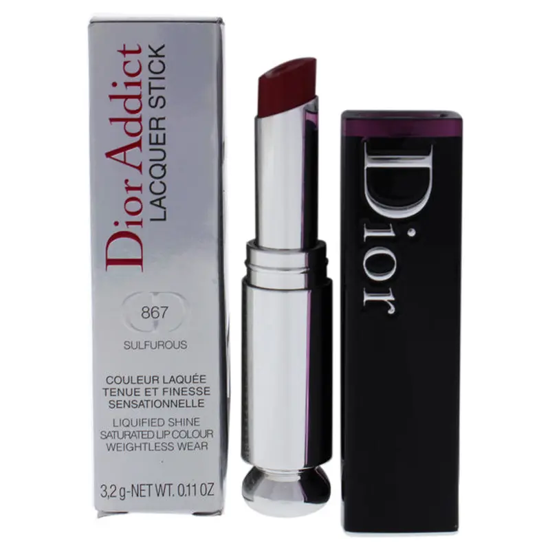 Christian Dior Dior Addict Lacquer Stick - # 867 Sulfurous by Christian Dior for Women - 0.11 oz Lipstick