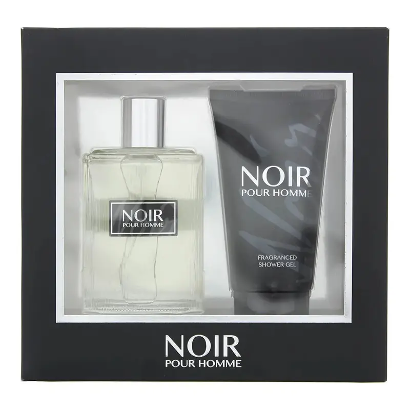 Prism Noir Pour Homme 2 Piece Gift Set: Eau de Toilette 100ml - Shower Gel 150ml