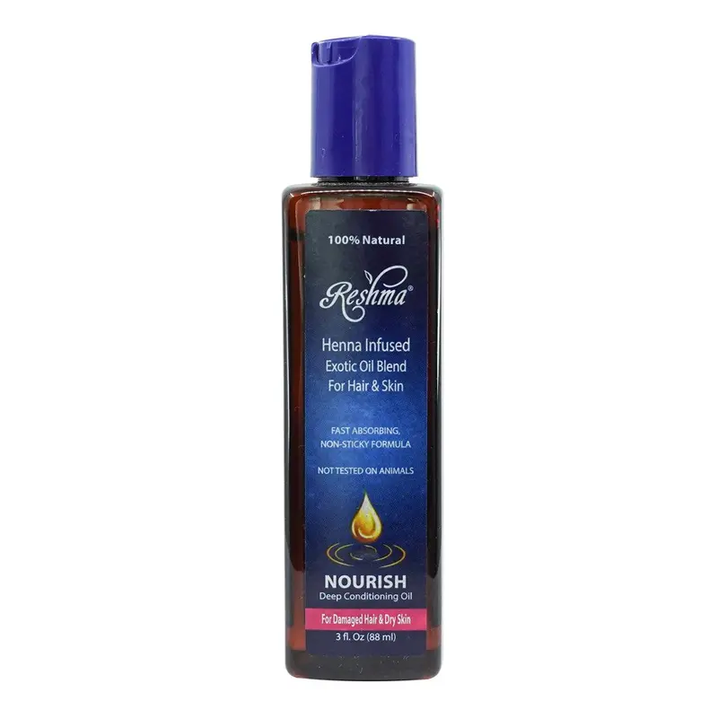 Reshma NOURISH Henna Infused Oil For Dry Hair & Skin