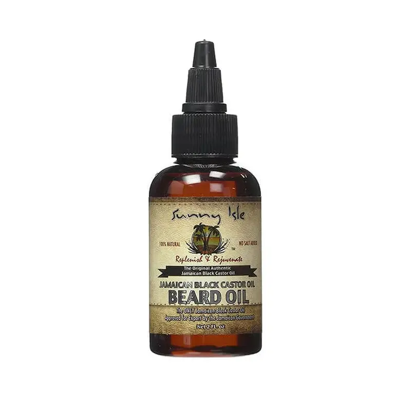 Sunny Isle Jamaican Black Castor Oil Beard Oil 2 oz