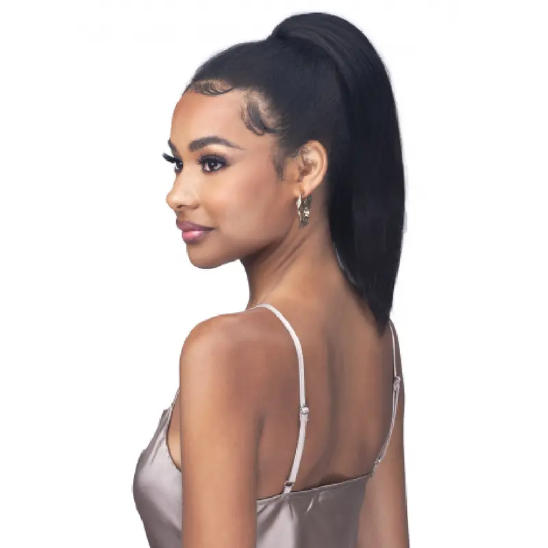 Bobbi Boss Human Ponytail Straight 12"