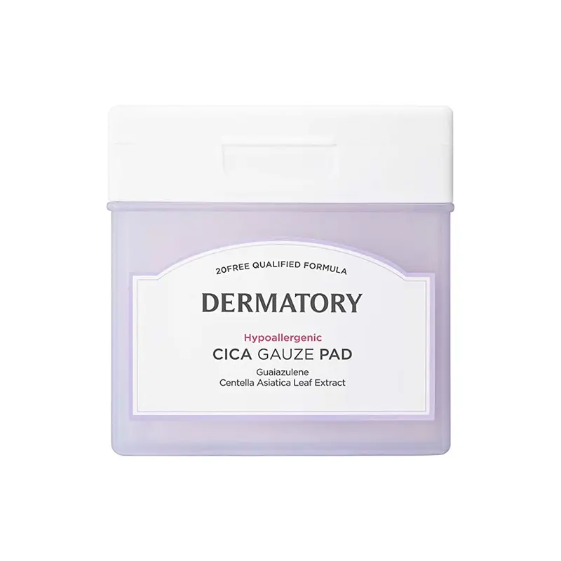 DERMATORY Hypoallergenic Cica Rescue Gauze Pad 80ea