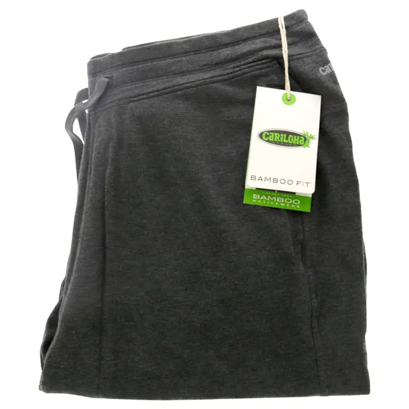 Cariloha Bamboo Jogger Pant - Carbon Heather by Cariloha for Men - 1 Pc Pant (XL)