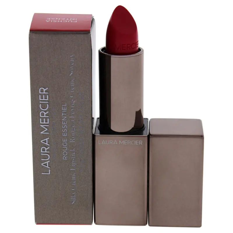 Laura Mercier Rouge Essentiel Silky Creme Lipstick - Fuschia Intense by Laura Mercier for Women - 0.12 oz Lipstick