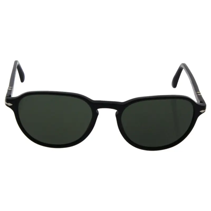 Persol Persol PO3053S 9014/31 - Black/Green by Persol for Men - 54-19-145 mm Sunglasses