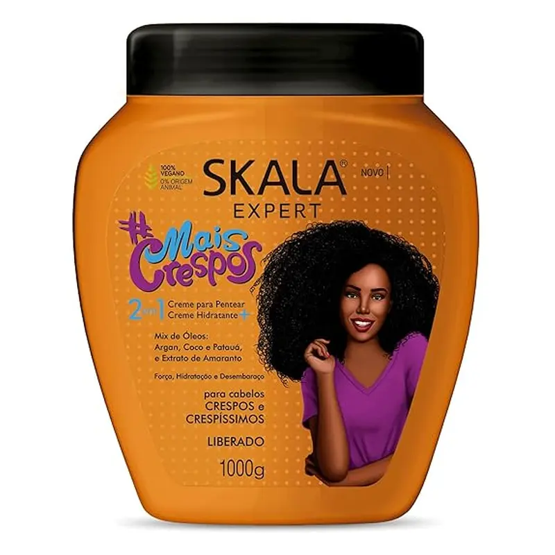 Skala Mais Crespos 2 in 1 Treatment + Leave In 35.2 oz