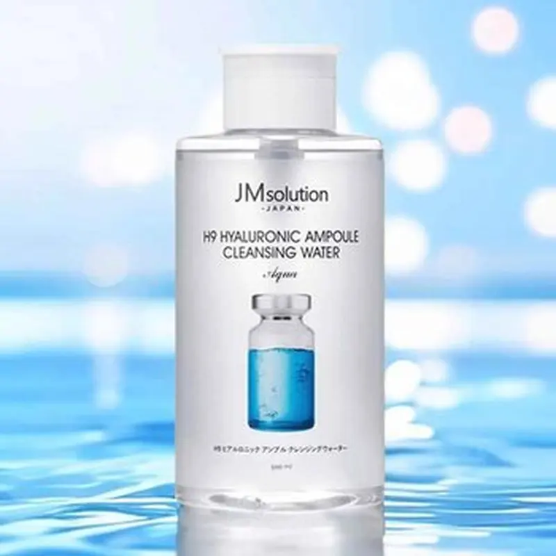 JM Solution H9 HYALURONIC AMPOULE CLENAING WATER (500ml)  Fixed Size