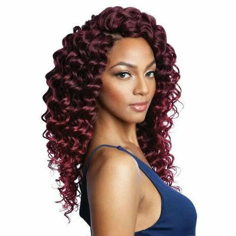 Afri-Naptural: Caribbean 3X Aruba Curl 14" Crochet Braids