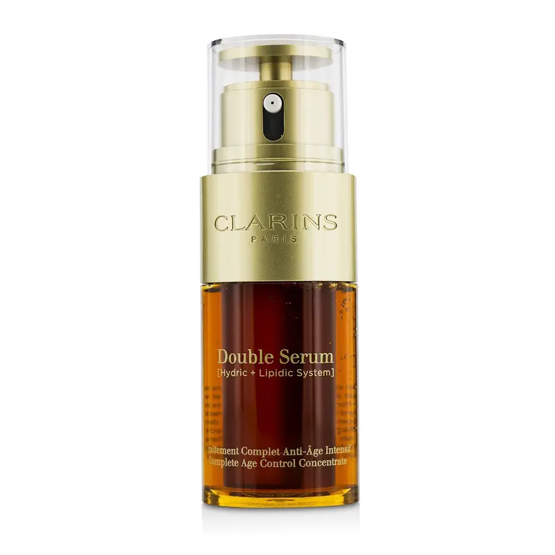 Clarins Double Serum (Hydric + Lipidic System) Complete Age Control Concentrate  100ml/3.3oz