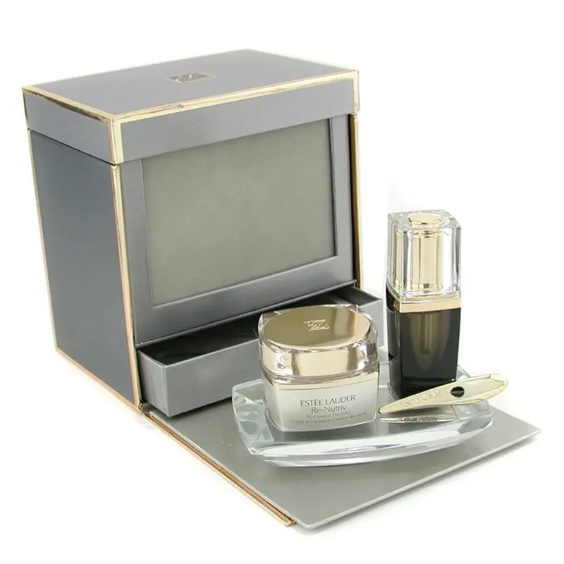 Estee Lauder Re-Nutriv Re-Creation Eye Balm: Eye Balm 15ml + Night Serum 4ml  2pcs