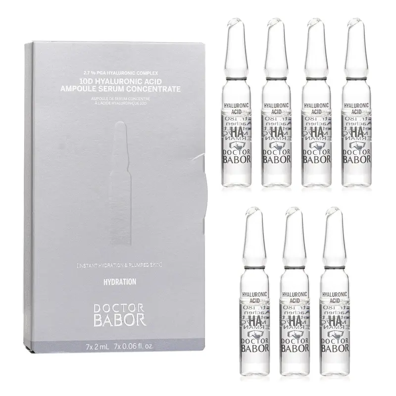 Babor 10D Hyaluronic Acid Ampoule Serum Concentrate  7 x 2ml