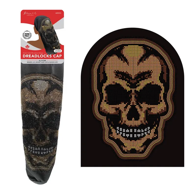 Fashion DreadLocks Cap - Skull #93101