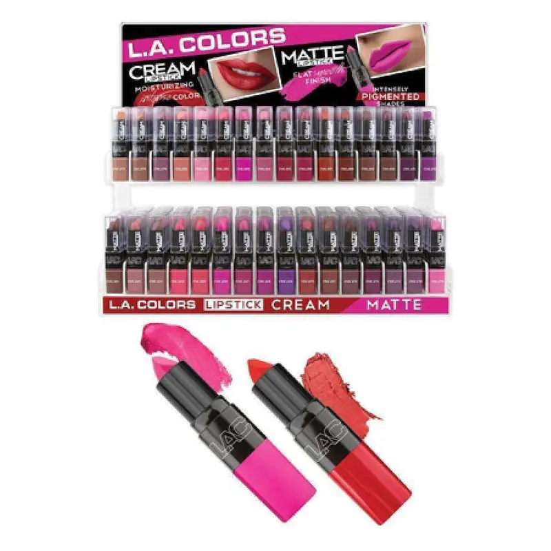 L.A.Colors Cream & Matte Lipstick