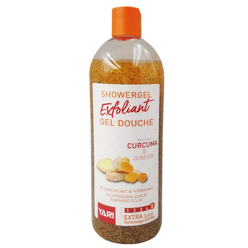Yari ShowerGel Exfoliant Gel Douche - Curcuma & Ginger