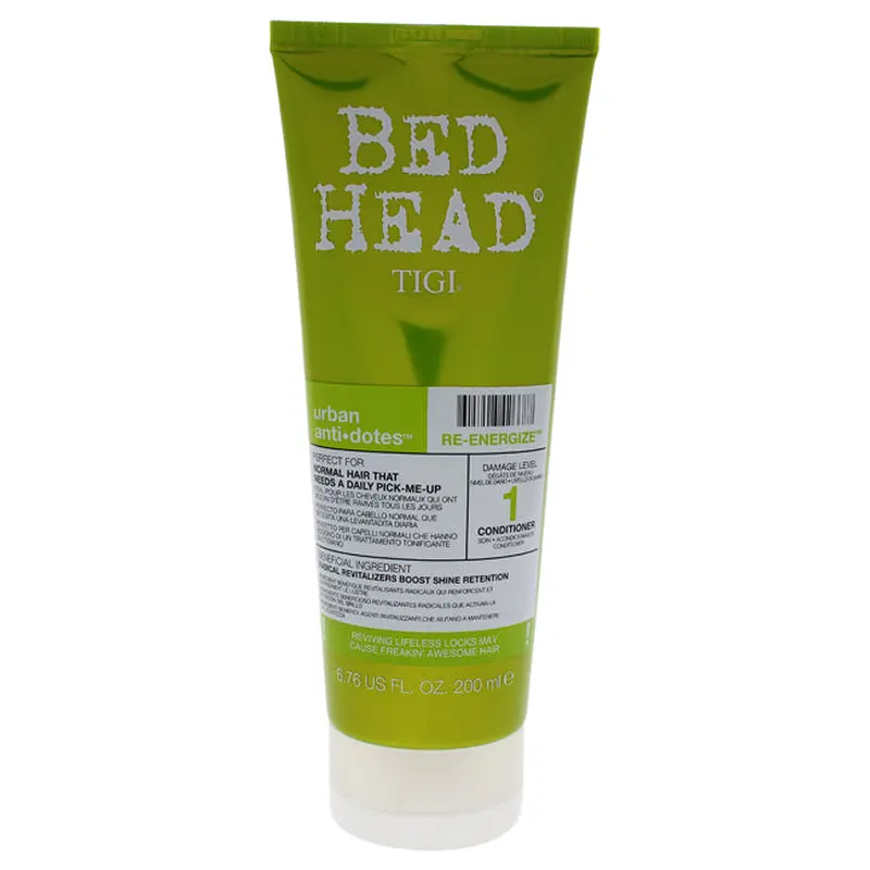 TIGI Bed Head Urban Antidotes Re-energize Conditioner by TIGI for Unisex - 6.76 oz Conditioner