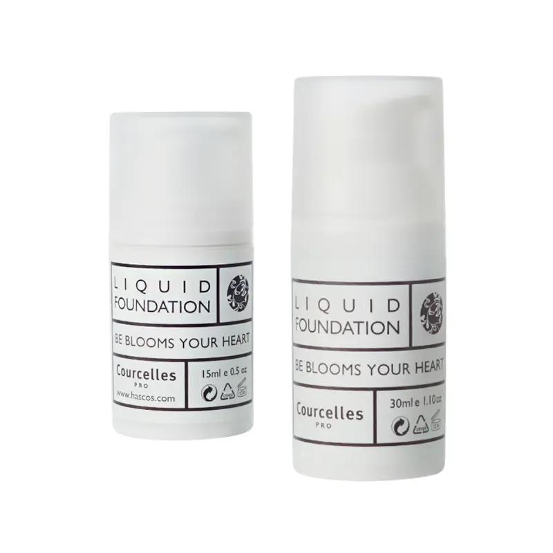Courcelles Liquid Foundation 15ml/30ml (Pump Type)  7 Shades