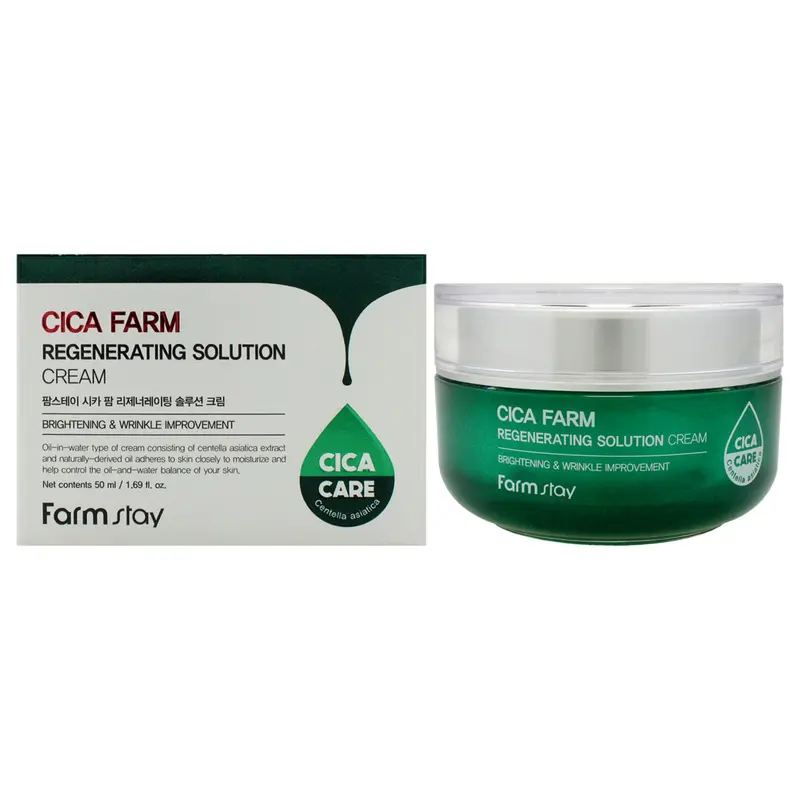FarmStay Cica Farm Regenerating Solution Cream by FarmStay for Women - 1.69 oz Cream
