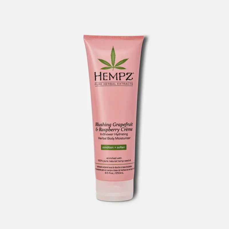 Hempz Blushing Grapefruit & Raspberry Creme In-Shower Hydrating Herbal Body Moisturizer