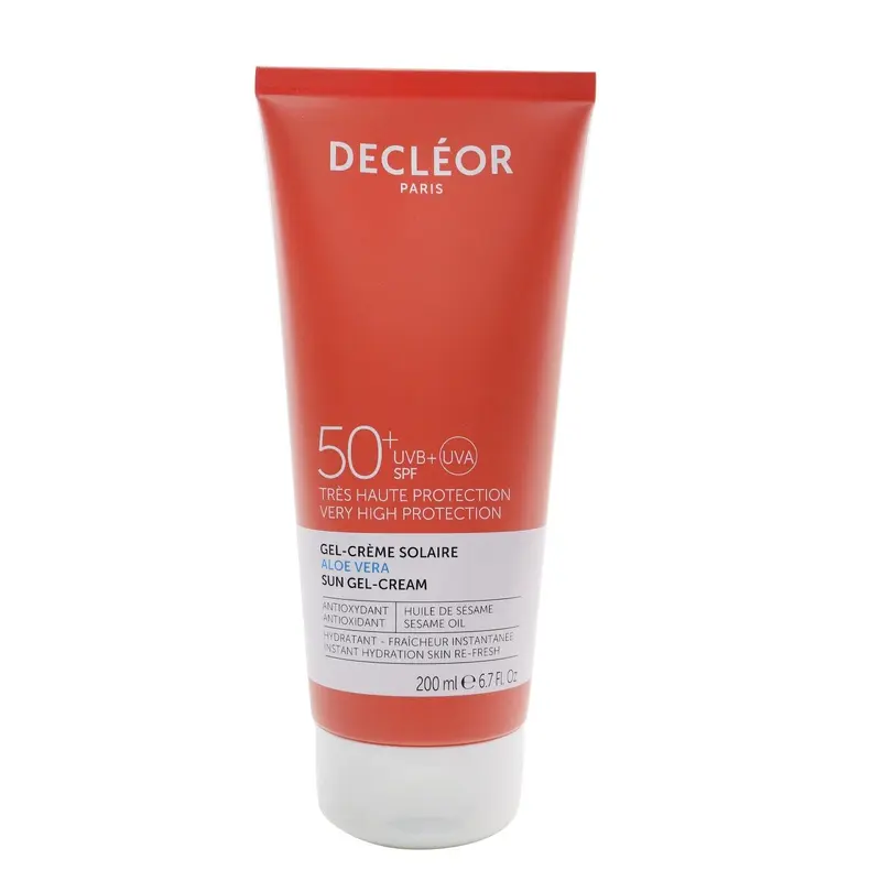 Decleor Aloe Vera Sun Gel-Cream SPF 50  200ml/6.7oz