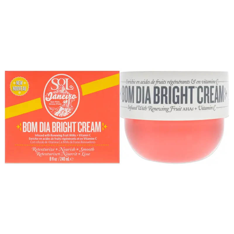 Sol de Janeiro Bom Dia Bright Cream by Sol de Janeiro for Unisex - 8 oz Cream