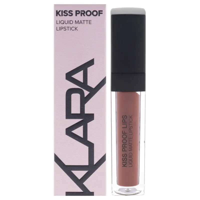 Klara Kiss Proof Lipstick Liquid Matte - 14 Chocolate Temptation by Klara for Women - 0.3 oz Lipstick