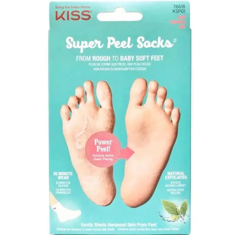 Bring The Salon Home Kiss Super Peel Socks #KSP01