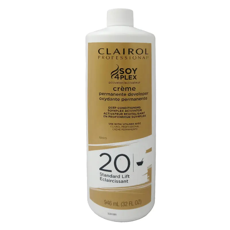 Clairol Professional SOY4PLEX Cream Permanente Developer Volume 20 32oz