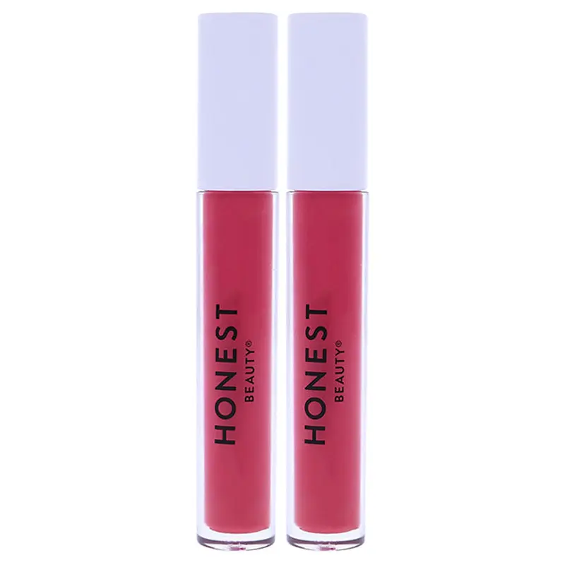 Honest Liquid Lipstick - Goddess by Honest for Women - 0.12 oz Lipstick - Pack of 2