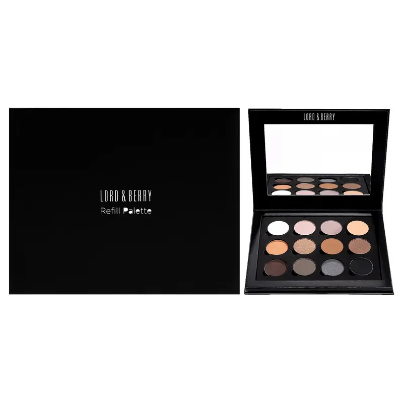 Lord and Berry Nude Basic Palette by Lord and Berry for Women - 0.84 oz Palette (Refillable)