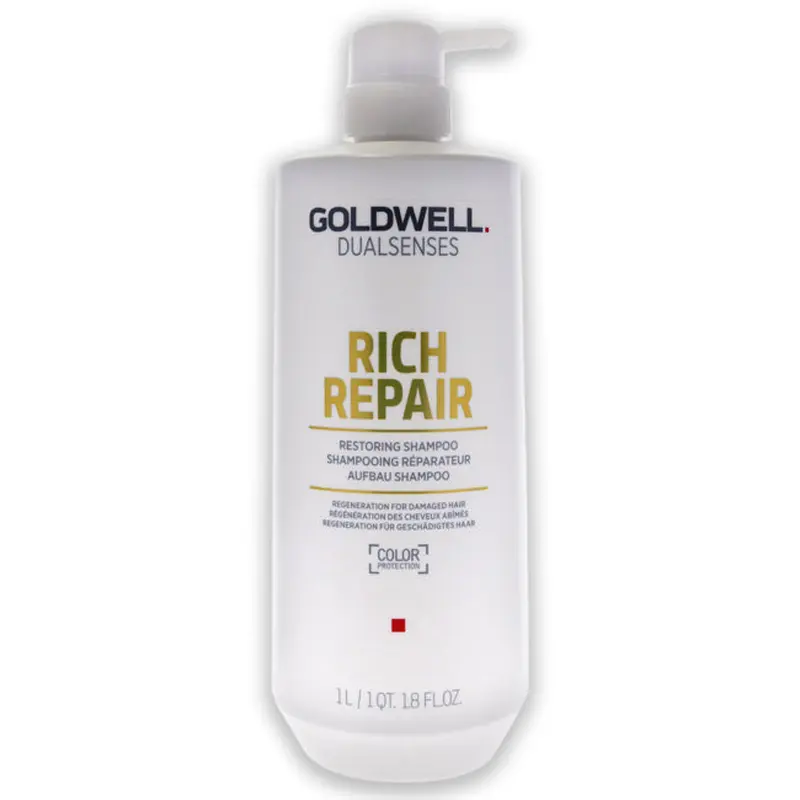 Goldwell Dualsenses Rich Repair Shampoo by Goldwell for Unisex - 34 oz Shampoo