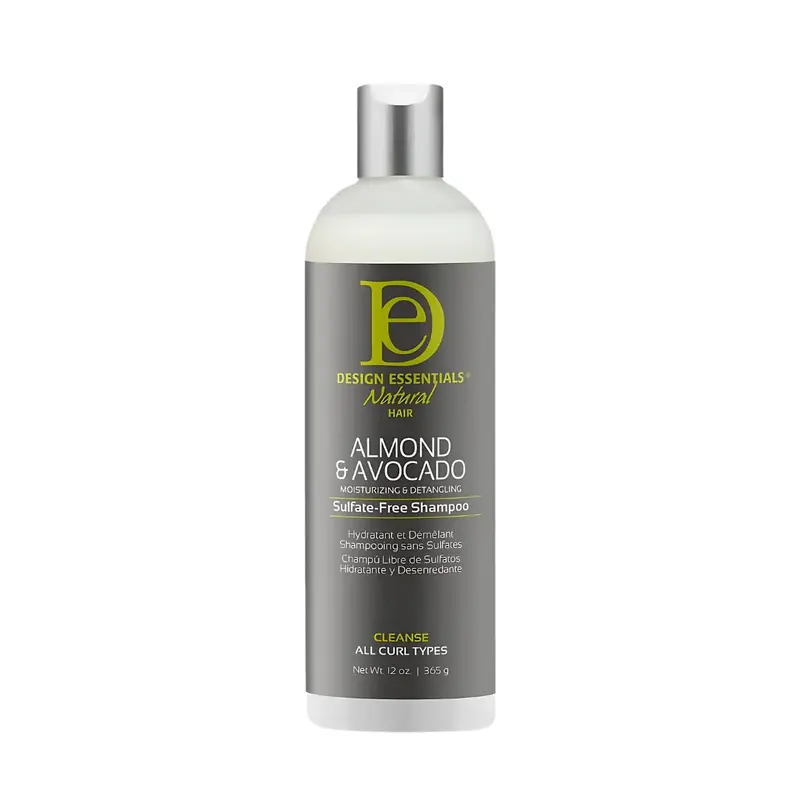 Design Essentials Natural Hair Almond & Avocado Sulfate-Free Shampoo - Choose Size