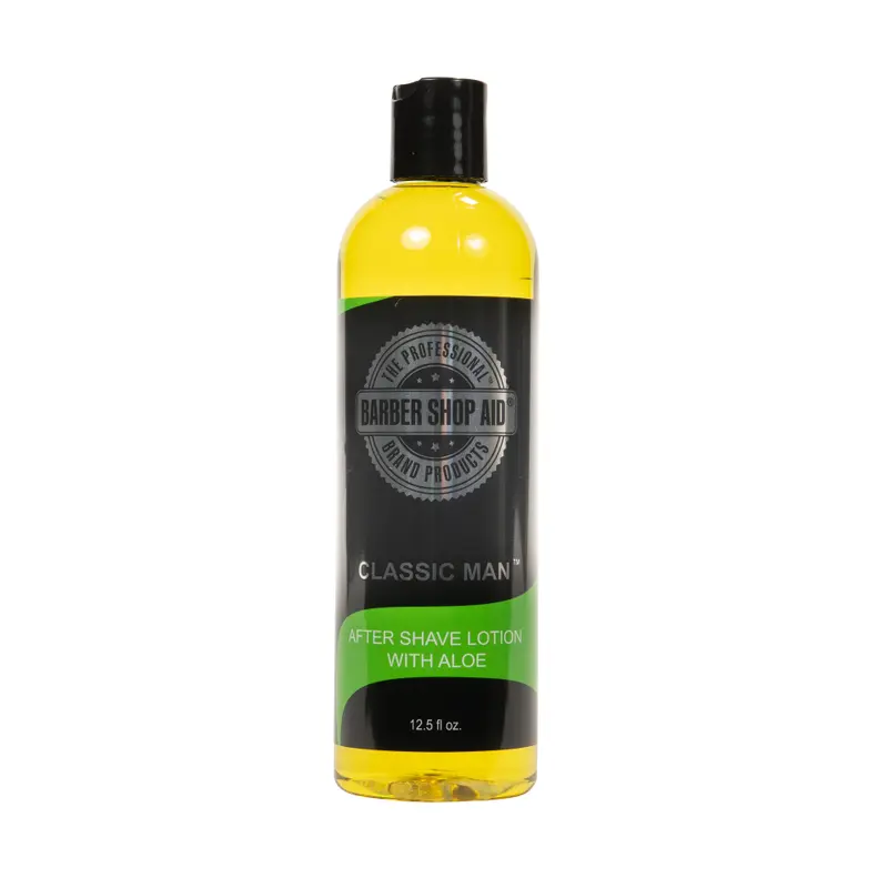 Barber Shop Aid Classic Man After Shave Lotion w/Aloe